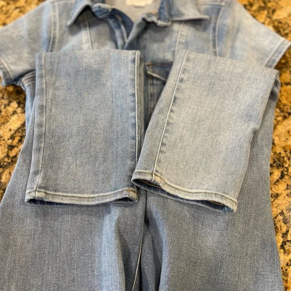 Good American Denim FIT FOR SUCCESS JUMPSUIT size S - Picture 4 of 5
